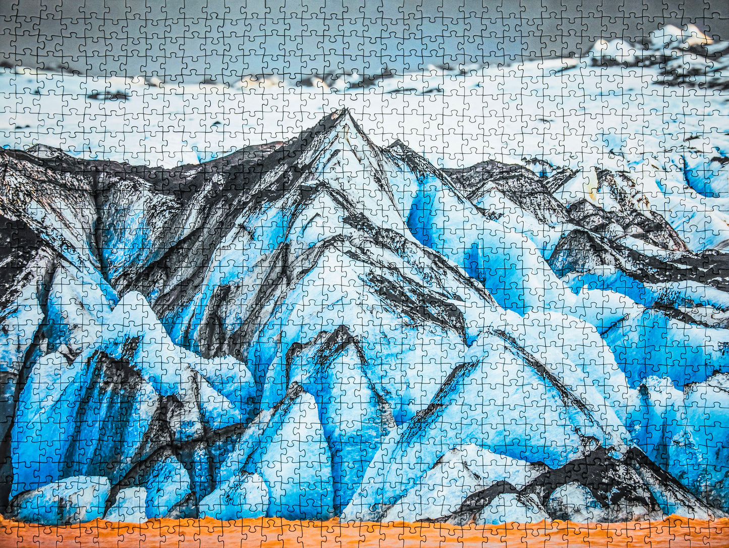 Sólheimajökull 1000‑Piece Jigsaw – Iceland Glacier Landscape